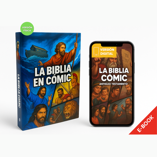 Oferta: Biblia Comic™ Nuevo Testamento 168 pag + Antiguo Testamento en versión Digital de 200 pag