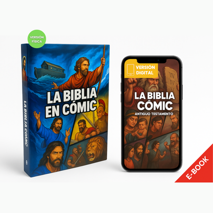 Oferta: Biblia Comic™ Nuevo Testamento 168 pag + Antiguo Testamento en versión Digital de 200 pag